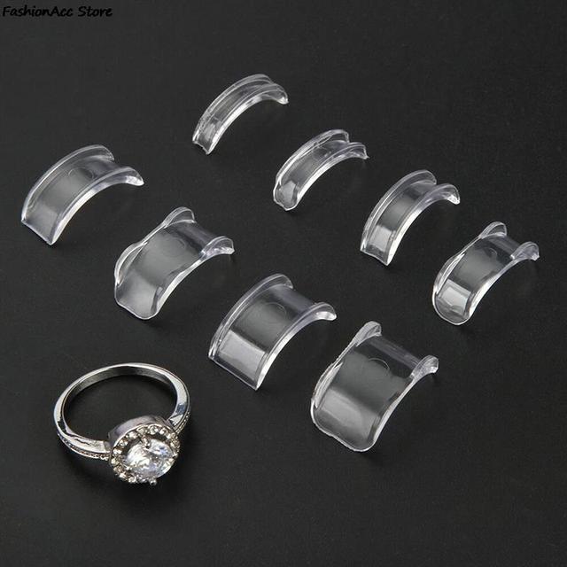 Silicone Invisible Ring Size Adjuster For Your Ring Tighten Reducer Ring  Sizer Spacer Rings Guard 8pcs - AliExpress